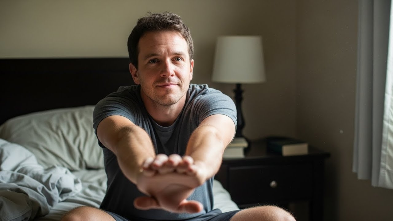 Oversleep → motivational morning routine 