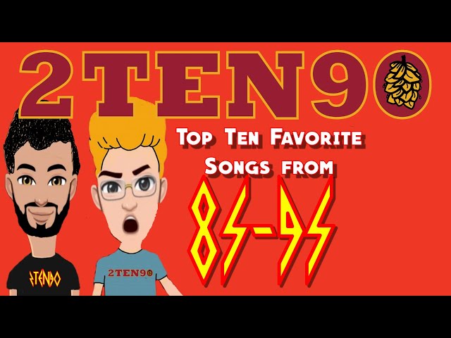 Top Ten Favorite Rock Songs from 85-95 - YouTube