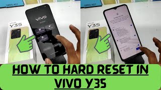 How to Hard Reset in VIVO Y35| How to reset vivo Y35 - Factory reset and erase all data