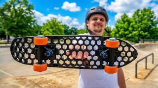 I 3D Printed a Skateboard