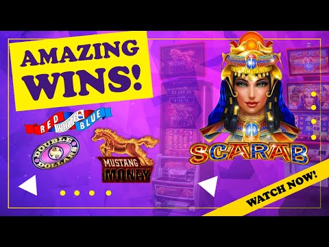 SLOT WINNING 🥳 while budgeting PAYS OFF 🎰 Scarab slot machine plus more! SURPRISE HITS!