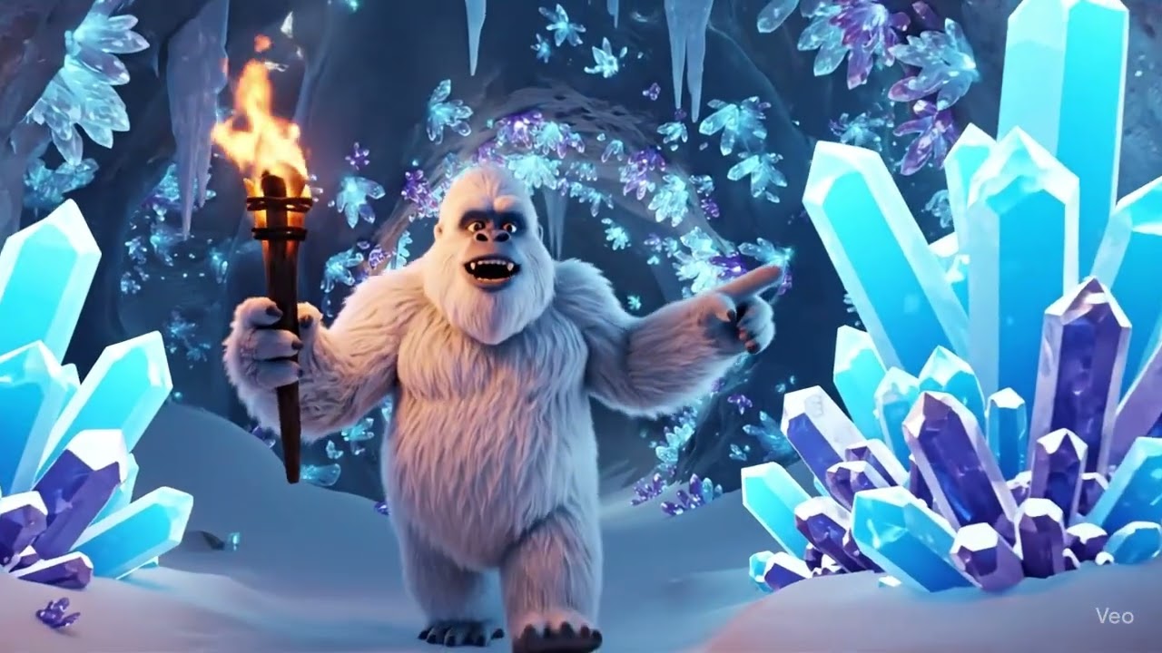 “Yeti Adventure: Life Inside the Ice Mountain ❄️”