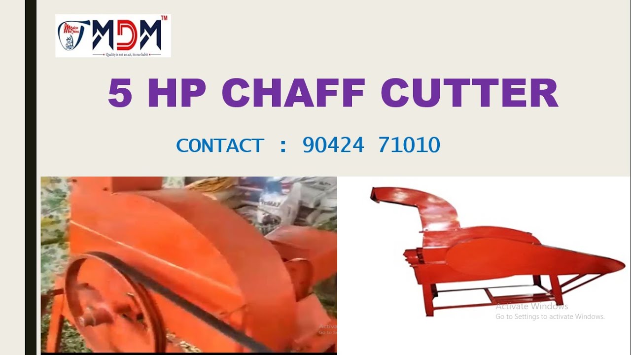 Chaff cutter/ fodder cutting machine/ Low cost chaff cutter Call 9042471010