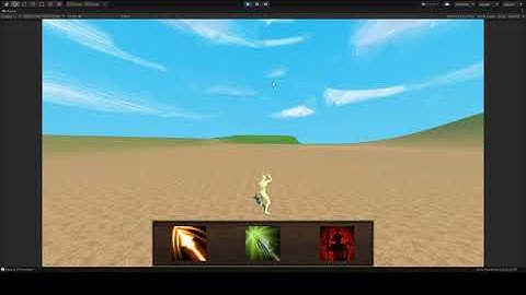 Unity AdventureLand Bow Abilities Animation and Sound Test