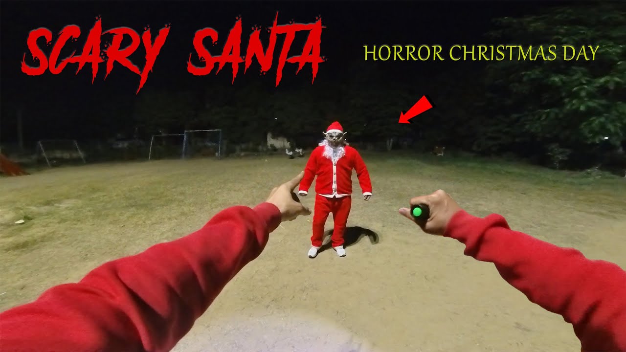 Scary Santa  Horror Christmas Day  Flyingmeenaboi