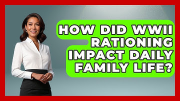 How Did WWII Rationing Impact Daily Family Life? - Second World War Files
