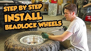 Complete Beadlocks Wheel Install | Do It Yourself (DIY)