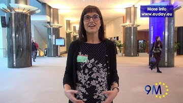 Simona Guerra, spokesperson of the Europe Day Initiative. 9M