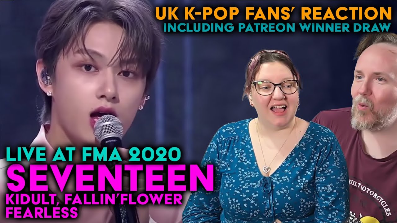 SEVENTEEN - Kidult + Fallin' Flower + Fearless at The FMA 2020 - UK K-Pop Fans Reaction