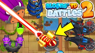 BLOONS TD BATTLES 2 :: 5TH TIER RAY OF DOOM IS UNSTOPPABLE LATEGAME! (Bloons TD Battles 2) by TrippyPepper 328,641 views 2 years ago 15 minutes