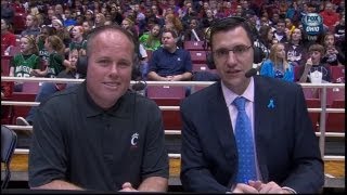 Halftime Interview with New Head Women's Soccer Coach: Neil Stafford (Courtesy FSO)