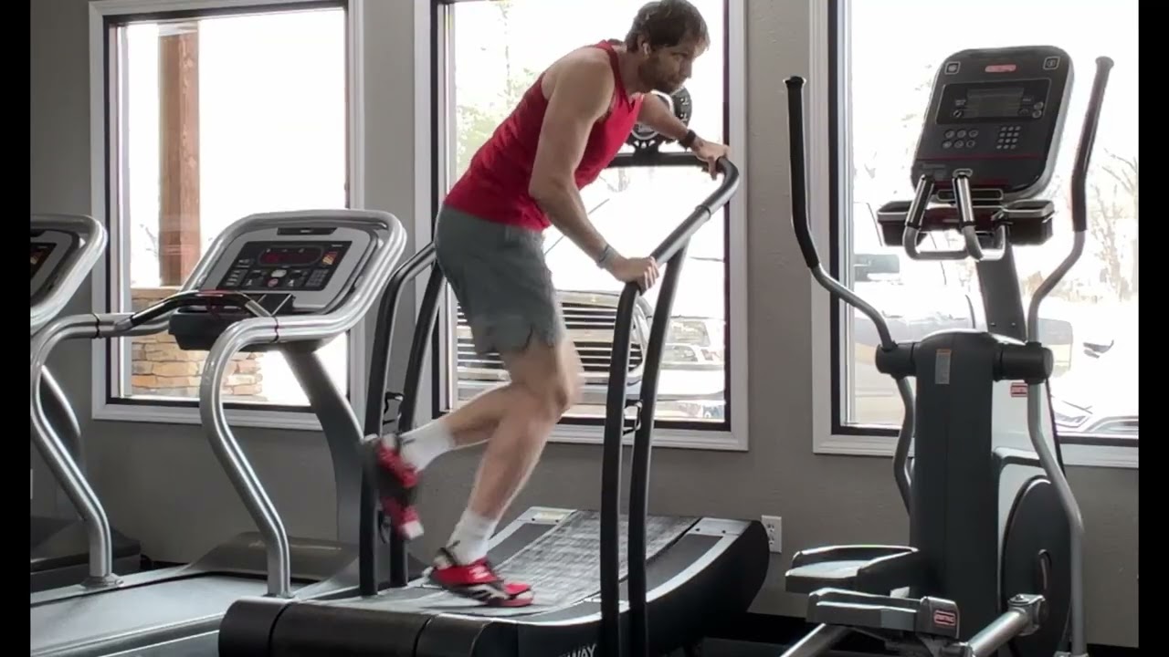 Tempo Lateral Run- Woodway Curve