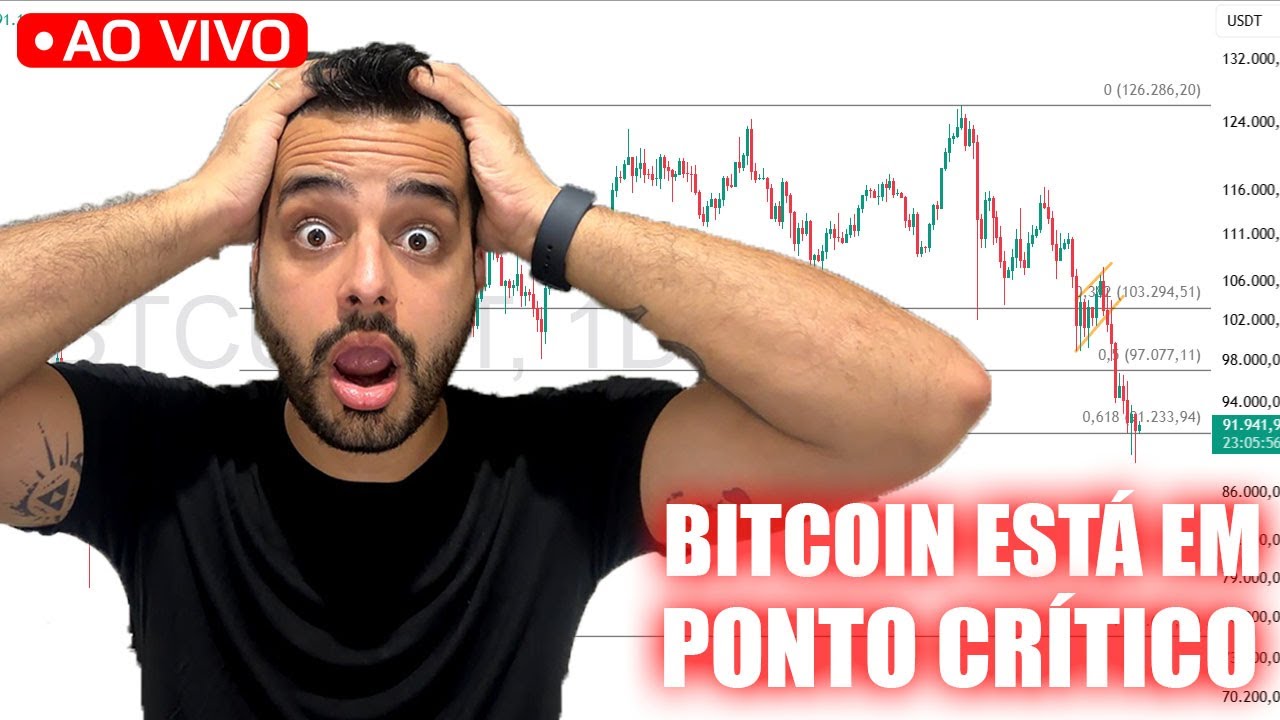 Bitcoin PERDEU NOVAMENTE OS 90K - Mercado EXTREMAMENTE Fraco!!!