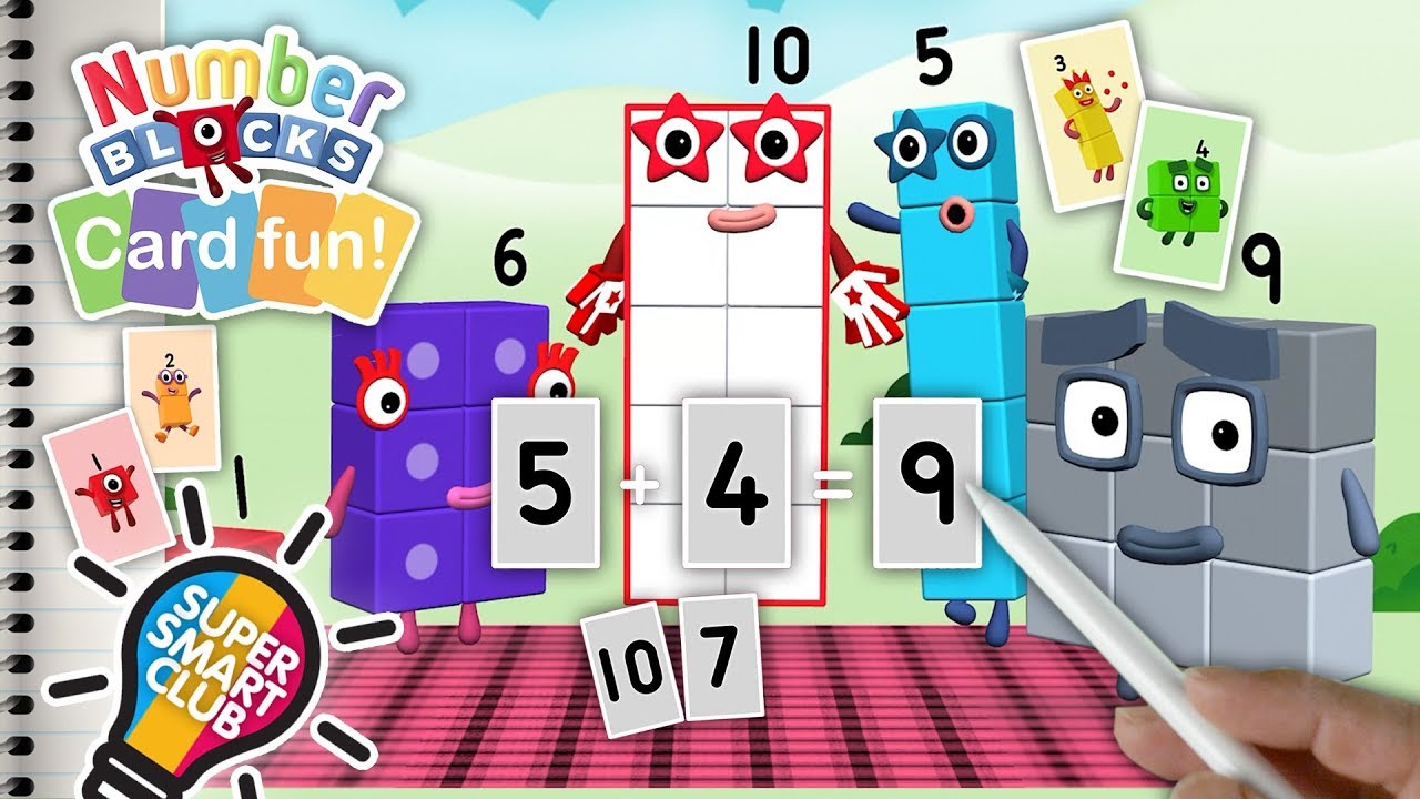 Learn To Count And Add With Numberblock 1 To 10 With Numberblocks Card