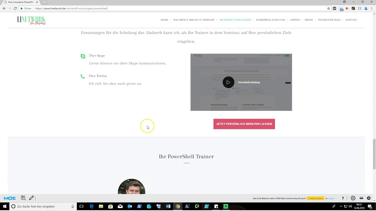 PowerShell Schulung Linetwork