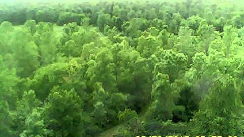 Flyzone Super Cub, 808 keychain camera, Clarkson Recreation Park, 5/30/2012 video 1