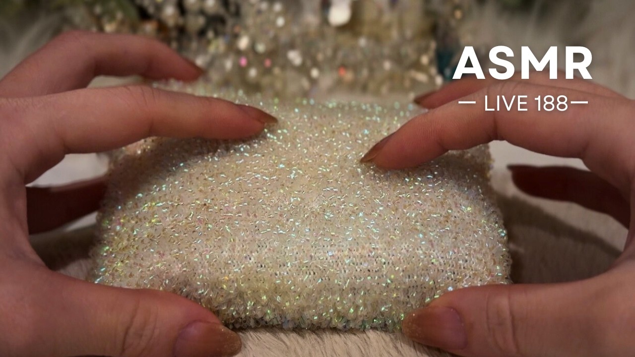 ASMR Earphone Mic Lo-fi (No talking,No mouth sounds) Live 188