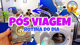 Rotina Pós Viagem Desfazendo As Malas, Lavei As Roupas Da Viagem, Pei Aspirador No Apê Jantar