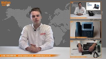 Grandstream GXP1165 IP Phone Video Review / Unboxing