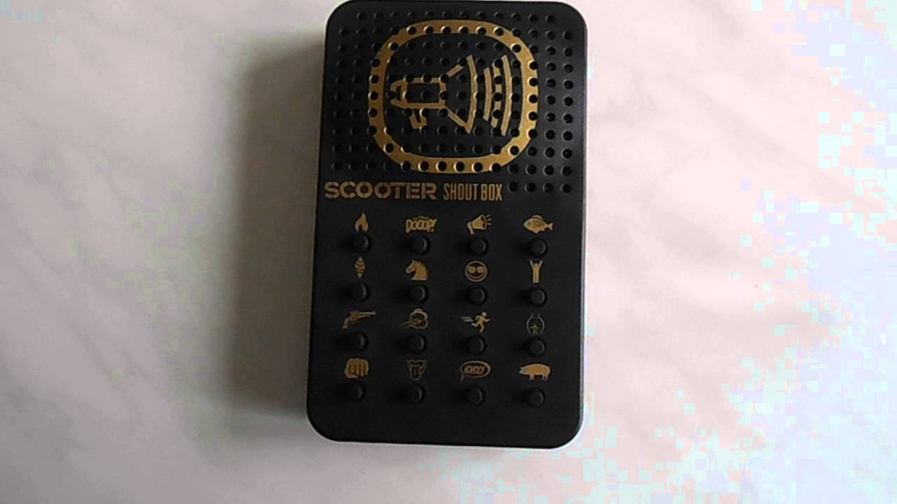 Scooter Shout Box (2014 Marky)