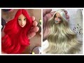 Doll Makeover Transformation / Barbie Hair 💇 Barbie Hairstyle Tutorial 😱