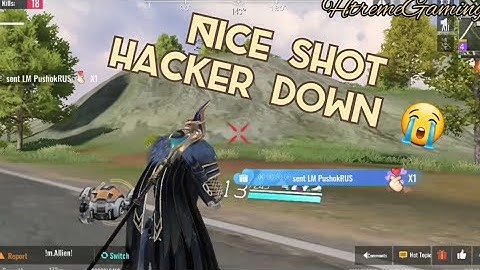 Hacker killed | Aimbot, wallhack, Speed hack, Wicked cheat | Cyber hunter hackr