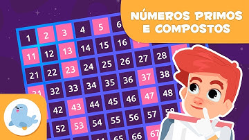 NÚMEROS PRIMOS E COMPOSTOS para crianças 🚀 O que são os números primos? 🪐 MATEMÁTICA para crianças