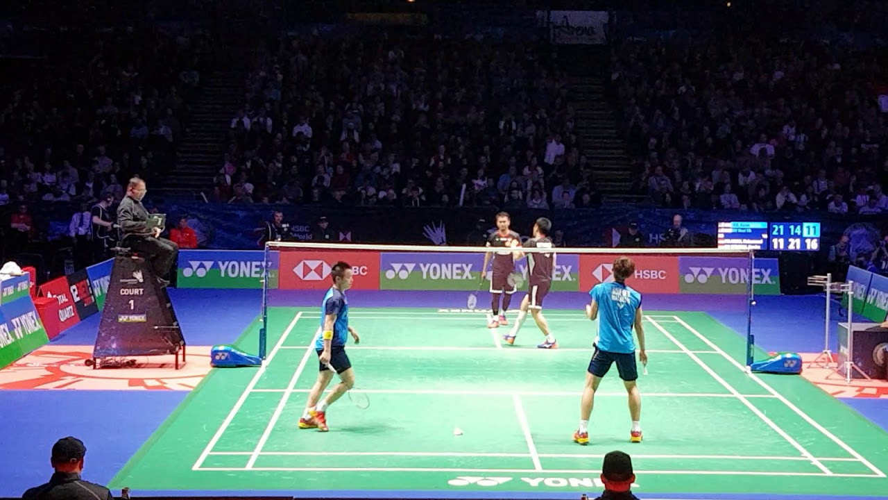 All England badminton final men's double 2019