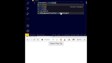 How to generate a simple popup using jQuery ? #jquery #shorts #html