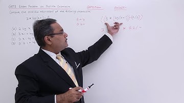 Post Fix Expression - GATE Exercise 1