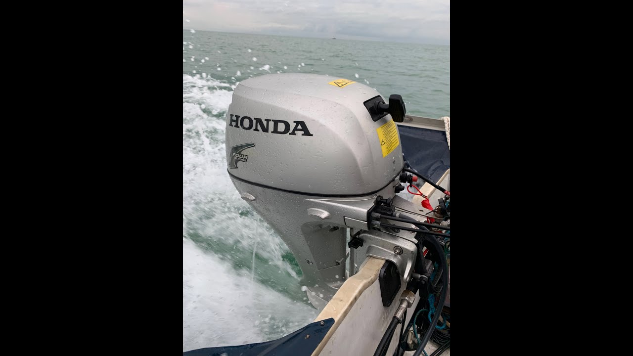 Honwave T40 AE with Honda BF20 - Video: Trip out 14th Nov 21