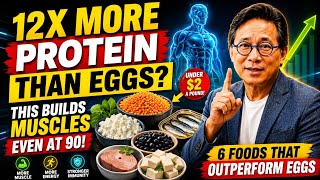 6 CHEAP FOODS That Build MORE Muscle Than Eggs After 70 | Dr William Li Inspired I Found A Protein Source Better Than Chicken You Ve Never Heard Of It