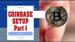How To Setup COINBASE With Bank Account To Buy Crypto Currency - Part 1