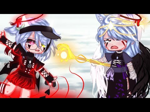×᷼×⸙🖤!¡ Devils don't fly !¡🖤⸙×͜× [Meme] _Gacha_club_edition (Blue x Eleonor) `•Futuro?•`