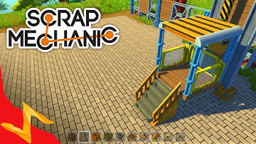 Scrap Mechanic - Scissor Elevator!