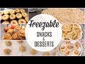 FILL YOUR FREEZER CHALLENGE // SNACKS & DESSERTS