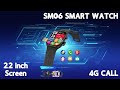 modio SM06 Smart Watch Sim Card Camera HD Calling 