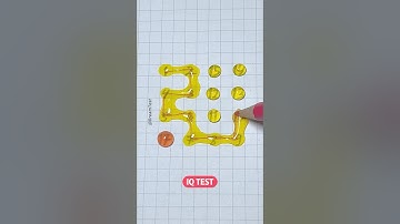 Draw a path in the order of the numbers. #line #colors #funny #maths