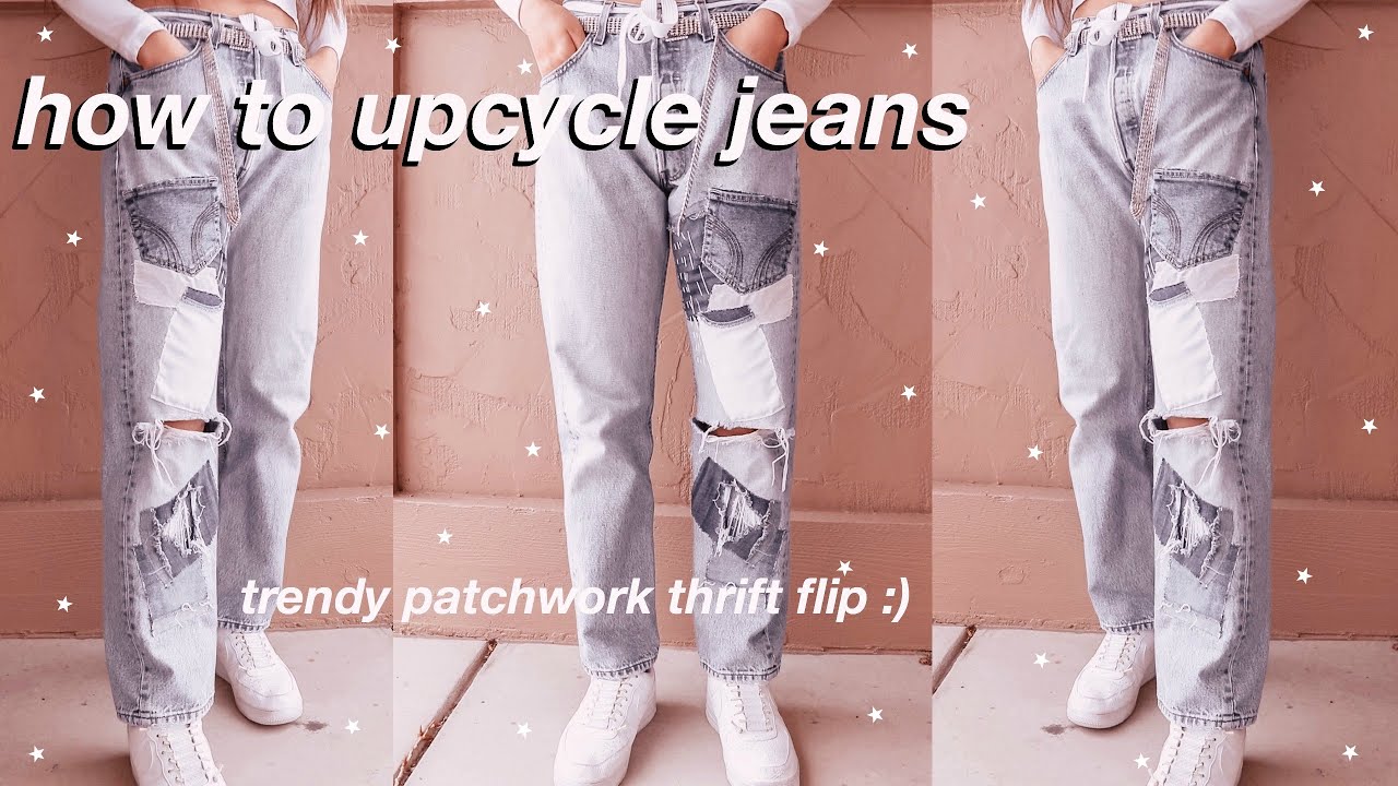 Diy Patchwork Jeans