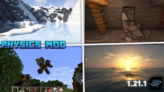 Finally I download physics mod on Mojolauncher💯👀 | How to use physics mod in Mojolauncher 1.21.1😶‍🌫️ screenshot 2