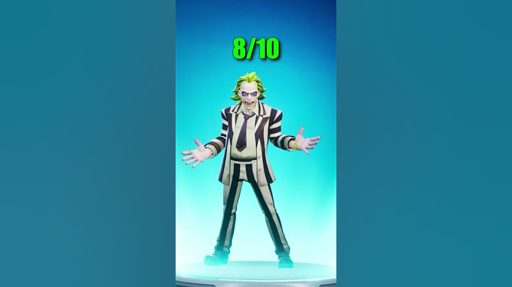 Ranking Every Beetlejuice Skin In MultiVersus