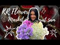 KR Flower Market at 5AM 🌸 | Bangalore's Early Morning Flower Vlog!