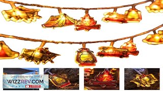 Luces de cadena LED de 2 m IPRee con patrn de camping screenshot 4