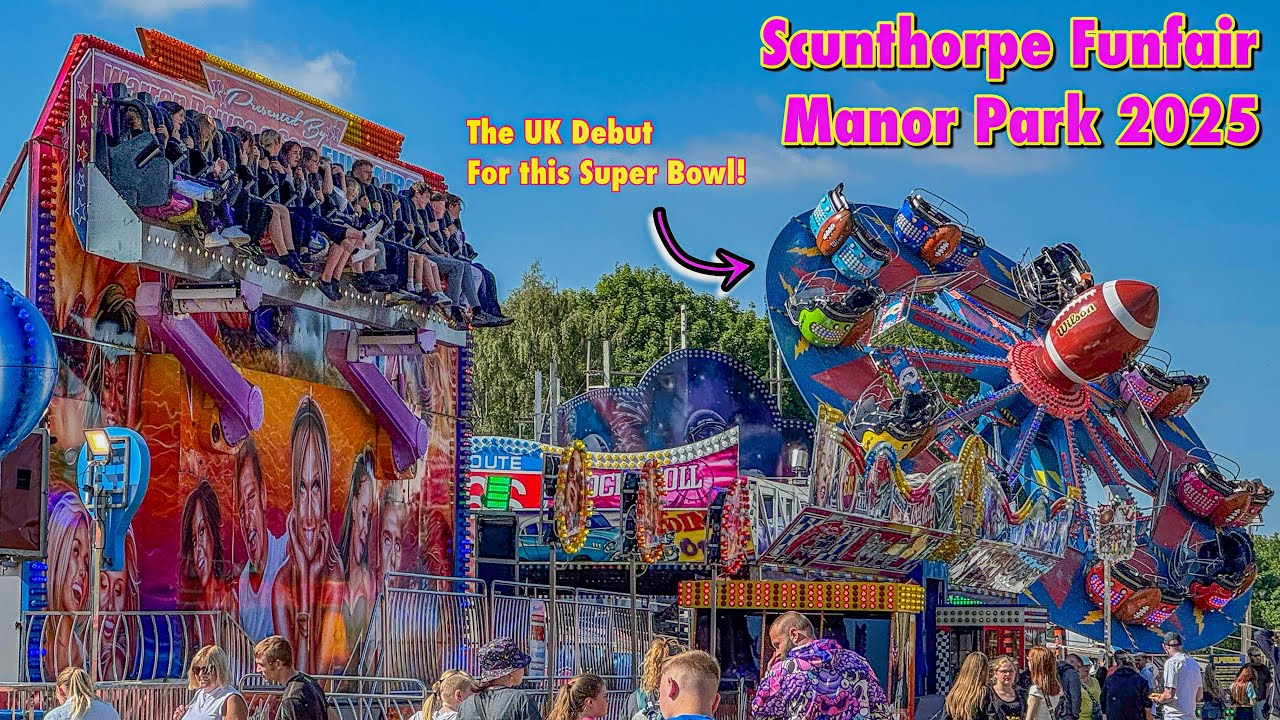 Scunthorpe Manor Park Funfair May 2025