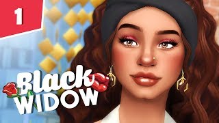 LET'S GET STARTED! | Ep.1 | The Sims 4 Black Widow Challenge