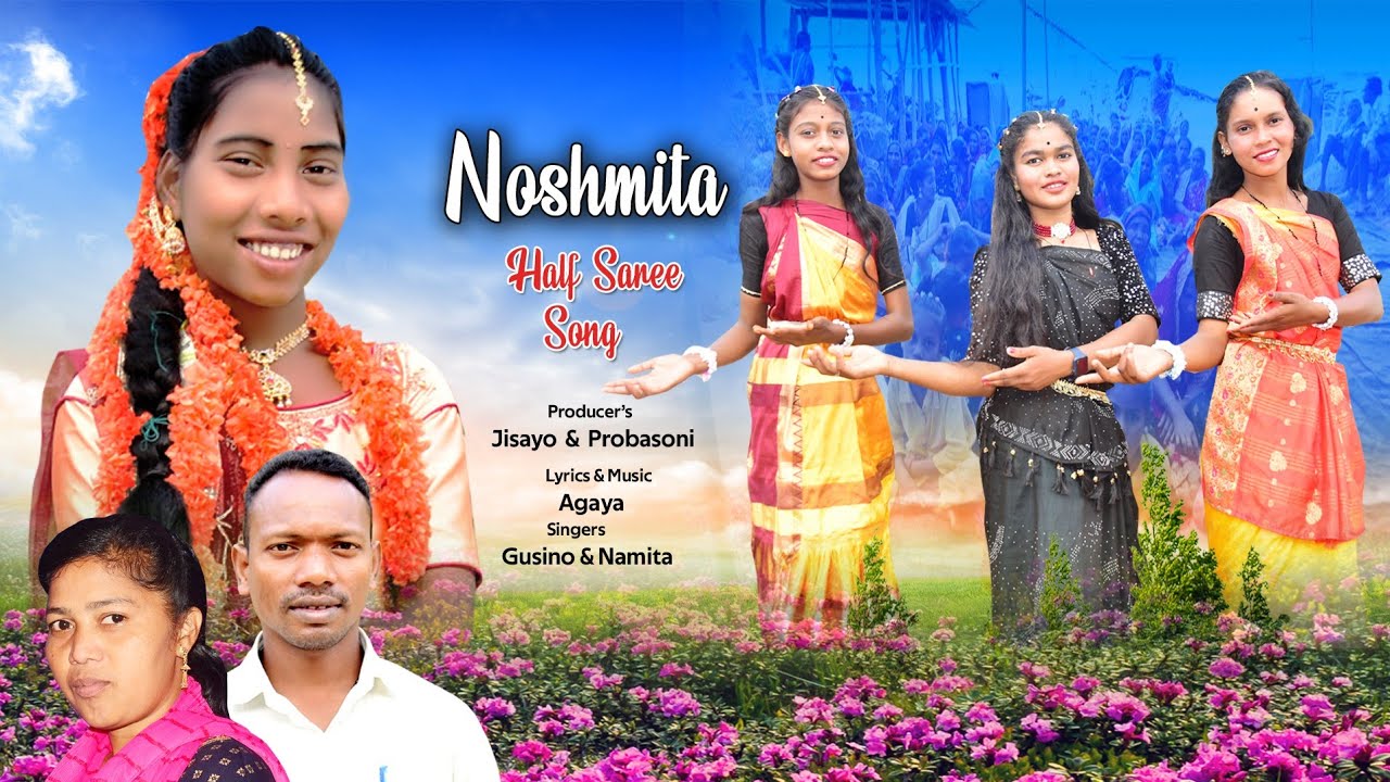 NOSHMITA HALF SAREE SONG#GUSINO&NAMITA #AGAYA MUSIC STUDIO 