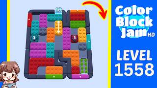 Color Block Jam Level 1558 Solution Walkthrough
