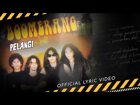 Boomerang - Pelangi ( official live music video )