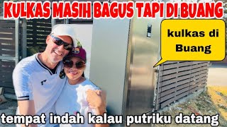 KULKAS MASIH BAGUS DI BUANG DAN LIHAT TEMPAT INDAH BUAT KALAU PUTRIKU DATANG‼️