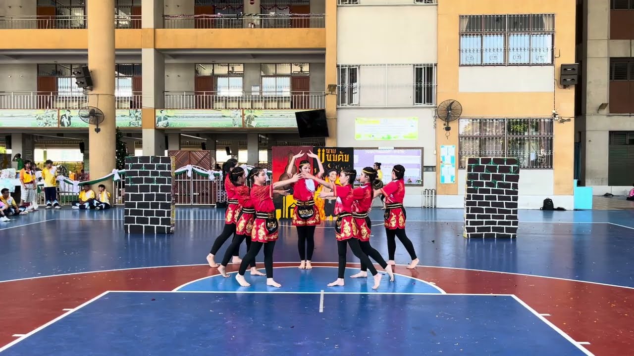 การแข่งขันหลีดกีฬาสี สีแดง ประจำปีการศึกษา 2568 วันที่ 24 ธันวาคม 2568